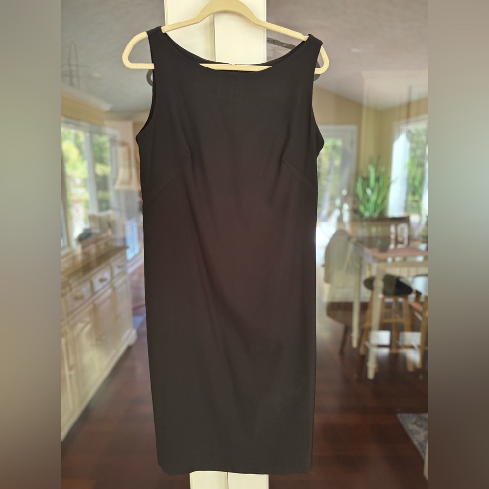 Trio New York Classic Black Midi Dress